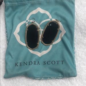 Kendra Scott black earrings
